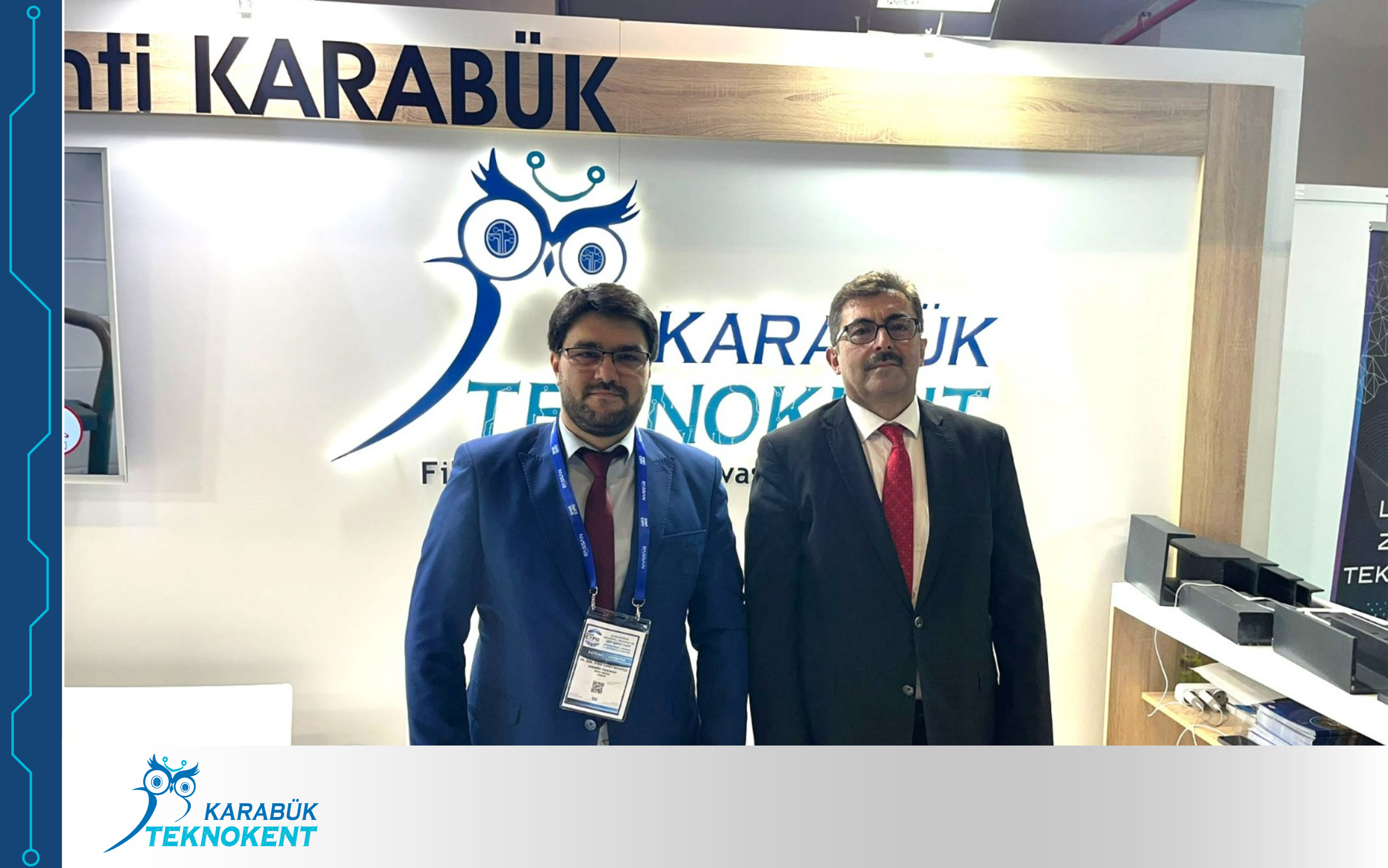 Yıldız Teknopark Genel Müdürü Doç. Dr. Muhammet Garip, Saha Expo Fuarı’nda standımızı ziyaret etti