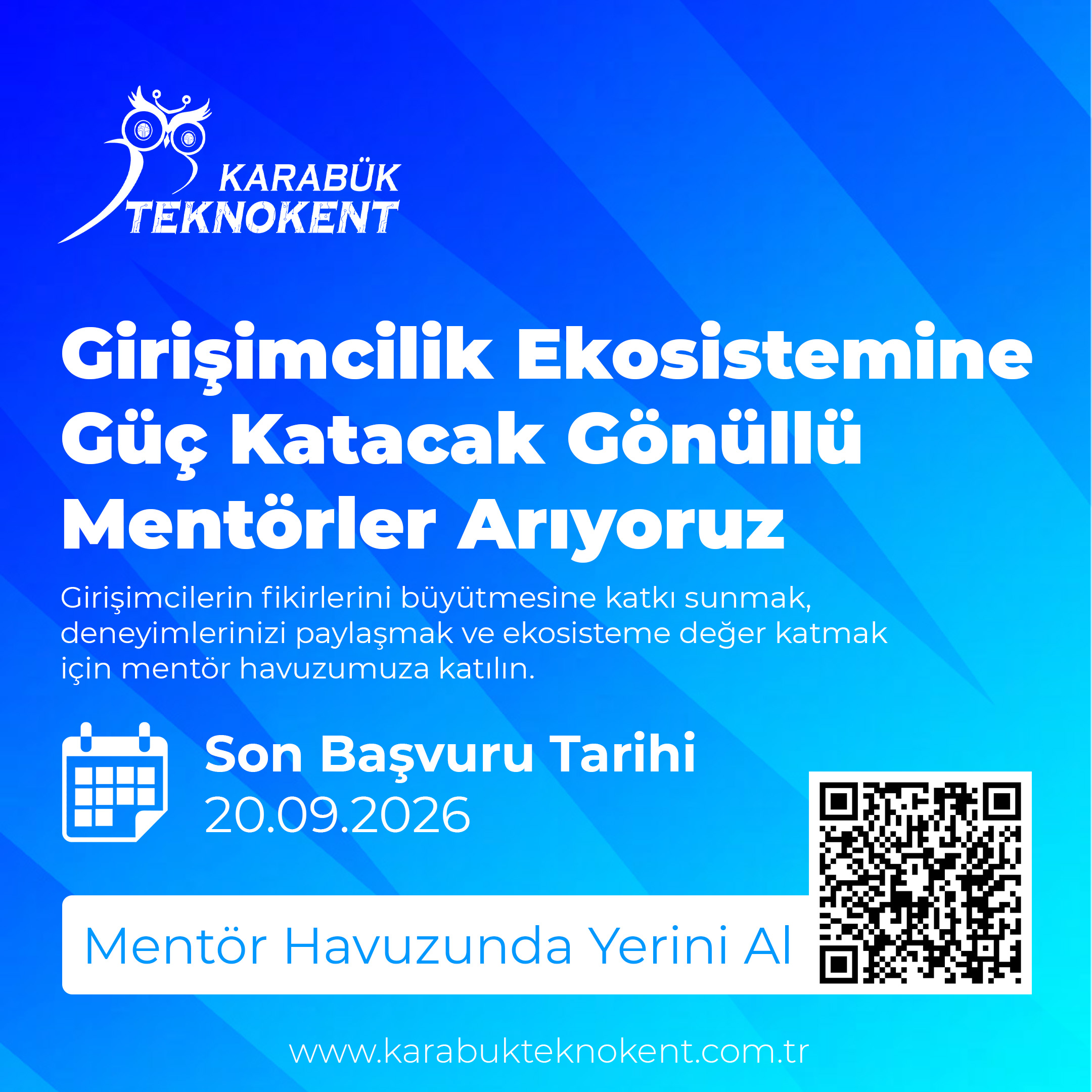 🚀 Baykuş Hızlandırma Programı Mentör Havuzu Başvuruları Yeniden Açıldı!