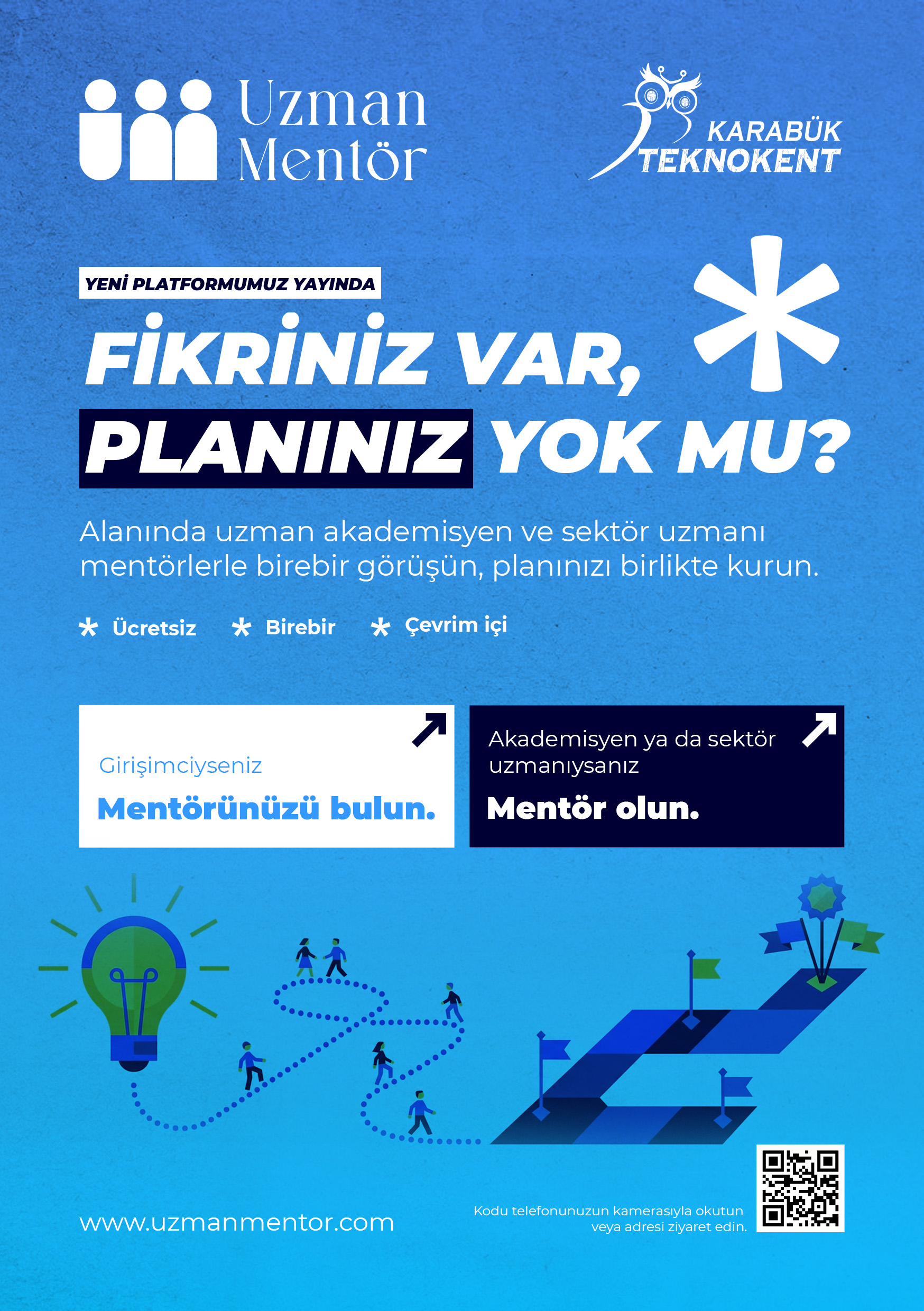 🚀 Karabük Teknokent Uzman Mentör Platformu Yayında!